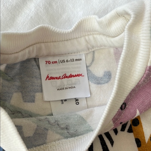 Zoo Print Hanna Andersson set - Picture 2 of 5